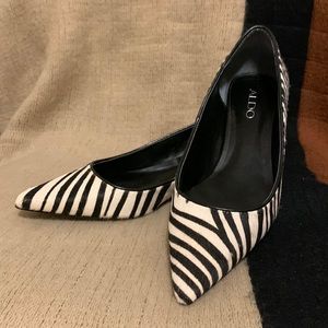 Aldo animal print heel